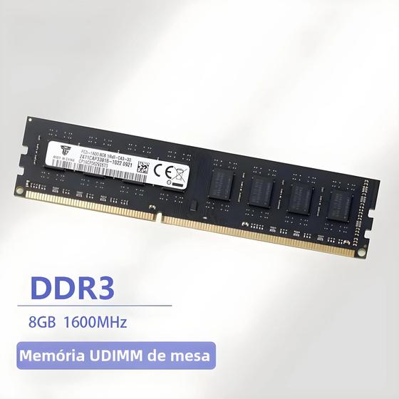 Imagem de Módulo de Memória RAM DDR3 8GB 1600MHz - Casper - Para Computador Desktop