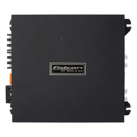 Módulo de Potência Configurável Falcon DF800.4DX - 4x200WRMS Menor preço em Módulo de Potência Configurável Falcon DF800.4DX - 4x200WRMS