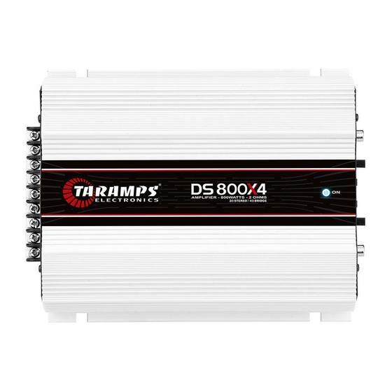 Imagem de Módulo de Potência Taramps Ds-800X4 800Rms 4 Canais 2R 12.6V