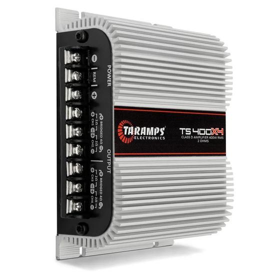 Módulo De Potência Taramps TS-400x4 Digital 2R 400W RMS 4 Canais Menor preço em Módulo De Potência Taramps TS-400x4 Digital 2R 400W RMS 4 Canais