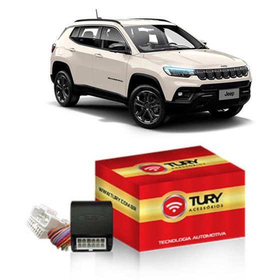 Modulo de Retrovisor Elétrico Jeep Compass 2022 em diante Tury Função Tilt Down Automático e Semi Automático PARK1.2.4CH Menor preço em Modulo de Retrovisor Elétrico Jeep Compass 2022 em diante Tury Função Tilt Down Automático e Semi Automático PARK1.2.4CH