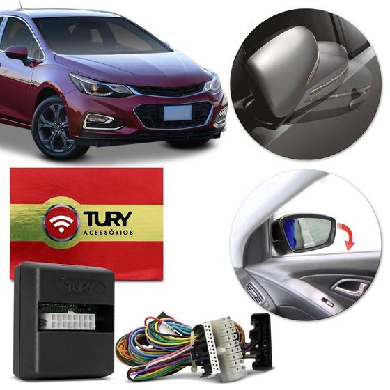 Imagem de Modulo de Retrovisor Tury Cruze LTZ 2017/2018/2019 PARK3.6.6BV com Tilt Down/Rebatimento