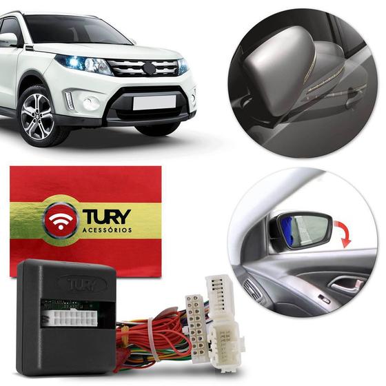 Imagem de Modulo de Retrovisor Tury Suzuki S Cross / Vitara PARK3.0.1S com Tilt Down/Rebatimento