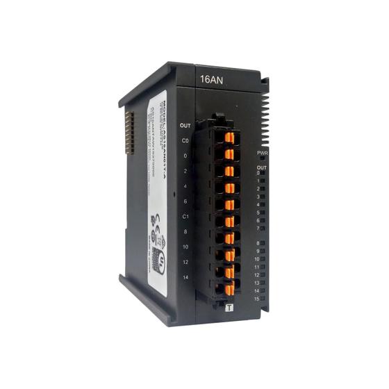 Imagem de Módulo de Saída Digital  16E/S Transistor NPN 5~30VDC/0.5A 1.4W  AS16AN01T-A  Delta