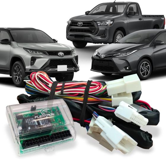 Imagem de Módulo De Vidro E Retrovisores Yaris Hilux Sw4 2016 A 2024