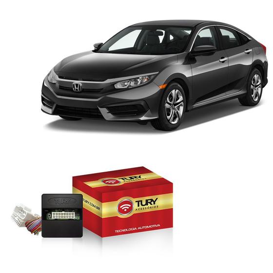 Módulo de Vidro + Retrovisor + Teto Honda Civic 2017 até 2019 Menor preço em Módulo de Vidro + Retrovisor + Teto Honda Civic 2017 até 2019