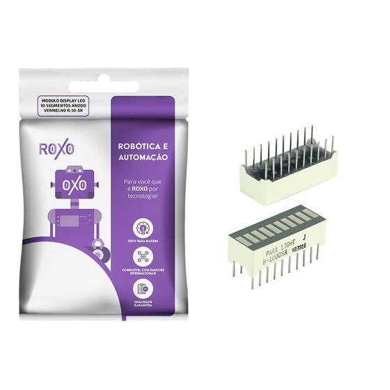 Imagem de Módulo Display LED 10 Segmentos Anodo Vermelho R105R - RoXo