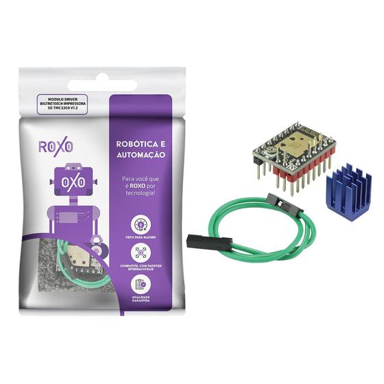 Imagem de Módulo Driver Bigtreetech Impressora 3D TMC2209 V1.2 - RoXo