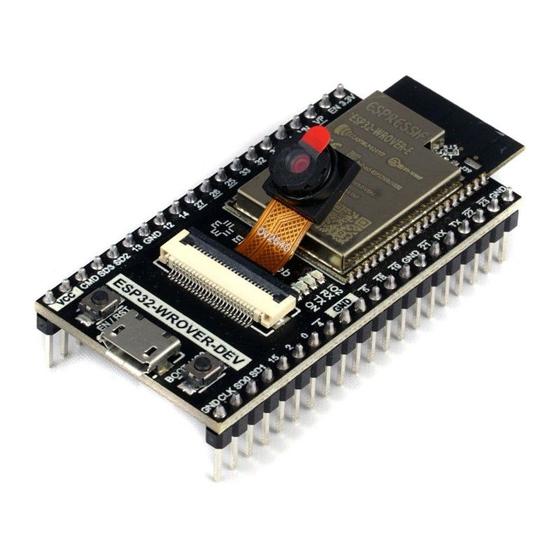 Imagem de Modulo esp32 wrover-dev com camera ov2640 - 40 pinos