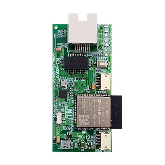 Imagem de Módulo Ethernet ME-05 WB, Wi-Fi e Bluetooth  via internet com suporte para aplicativo celular.