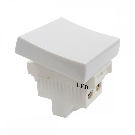 Imagem de Modulo Ilumi Slim Com Led 1 Paralelo Largo Branco 81362