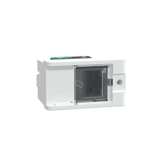 Imagem de Módulo Informática Rj45 Branco Brilhante Lunare Up Schneider
