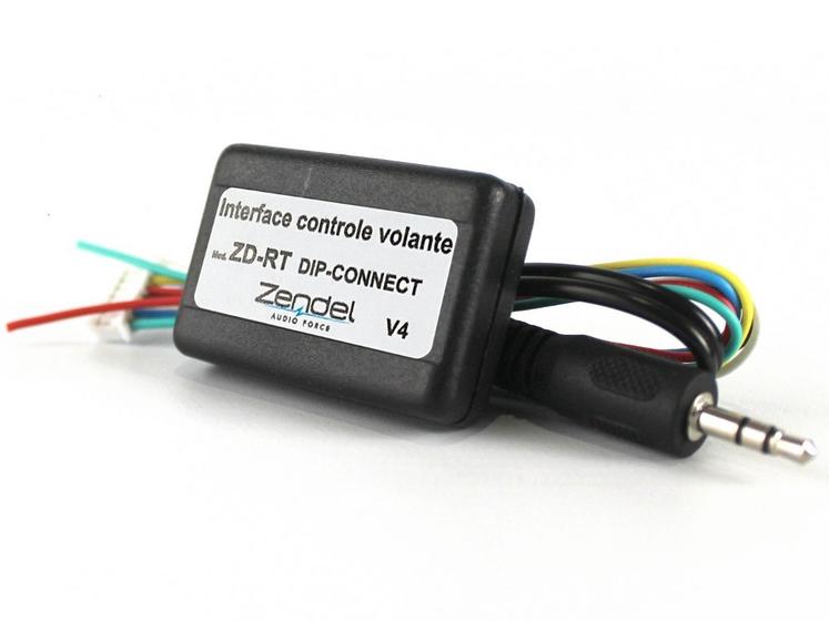 Imagem de Modulo Interface Controle Comando Central De Som Rádio Multimidia Pelo Volante Dip Connect V4