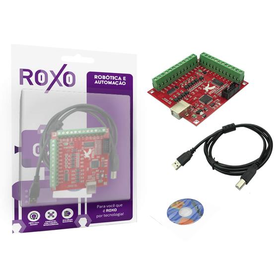 Imagem de Módulo Interface de Driver Mach3 - Cnc USB 100Khz - RoXo