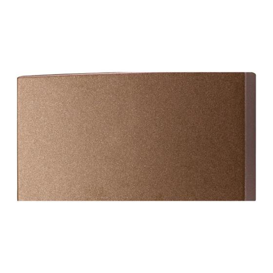 Imagem de Modulo Interruptor Apagador Simples Corten Recta Blux