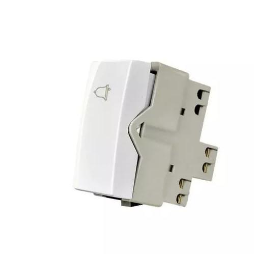 Imagem de Modulo Interruptor Campainha Bivolt Sleek Branco