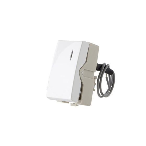 Imagem de Módulo Interruptor Paralelo com Luz MarGirius Sleek 10A Branco