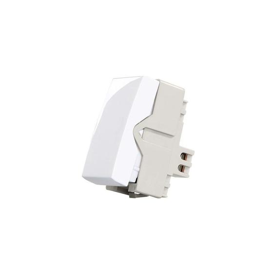 Imagem de Módulo Interruptor Pulsador MarGirius Sleek 10A Branco