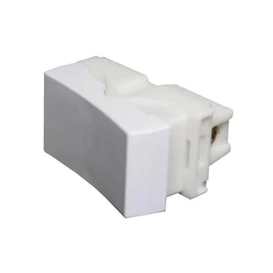 Imagem de Módulo Interruptor Simples 10a 250v Linha Slim Ilumi