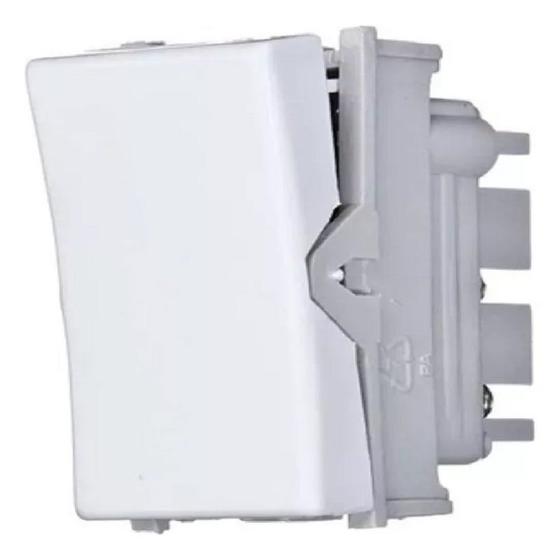 Imagem de Modulo Interruptor Simples 10A Branco Linha Ilus 5TA99000 - SOPRANO