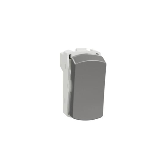 Imagem de Modulo Interruptor Simples Alumínio Miluz Schneider S3B72012