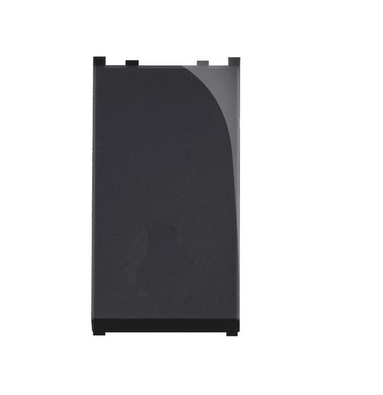Imagem de Modulo Interruptor Simples Apoio 10a Preto Lisse