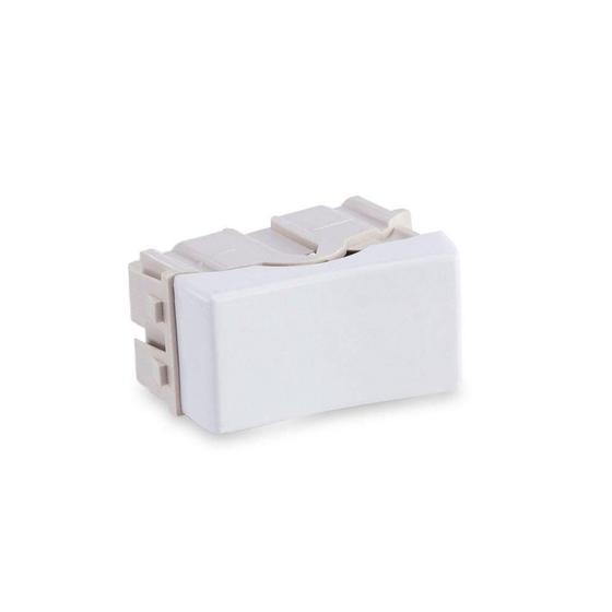 Módulo Interruptor Simples Branco Force Line Menor preço em Módulo Interruptor Simples Branco Force Line