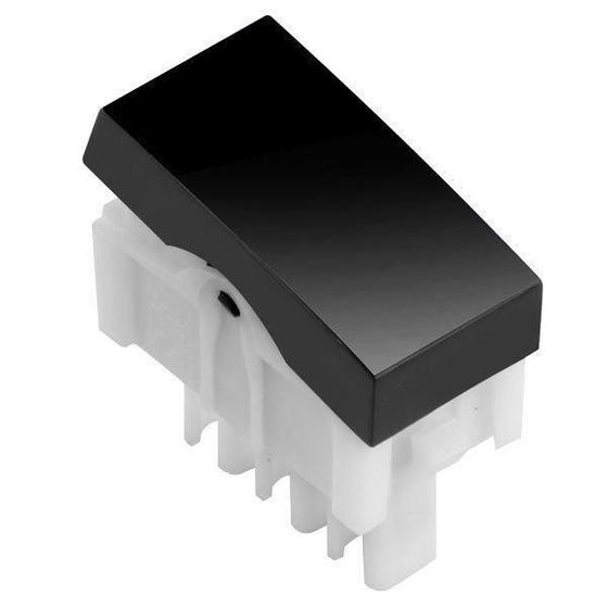 Imagem de Módulo Interruptor Simples - Inova Black Piano - 85500