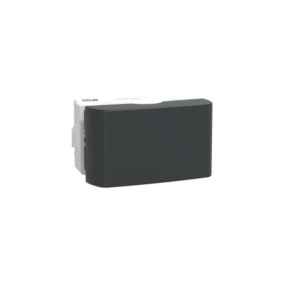 Imagem de Modulo Interruptor Simples Lunare Up Schneider Grafite Fosco