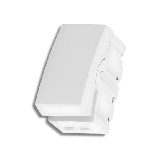 Imagem de Módulo Interruptor Simples Recta Satin - B.lux
