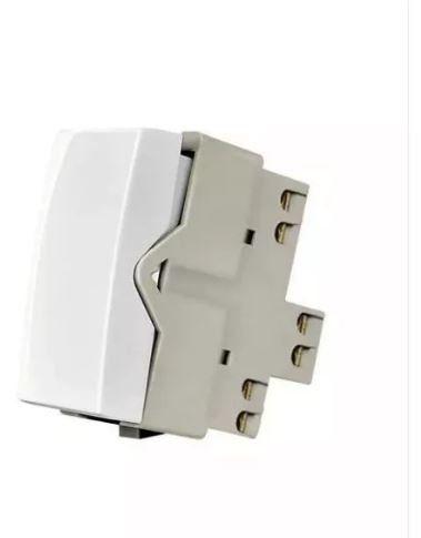 Imagem de Módulo Interruptor Tecla Intermediária Sleek Margirius Branco