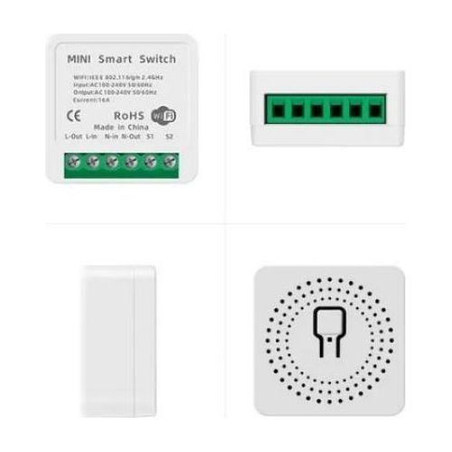 Imagem de Modulo Interruptor - Tuya Mini Wifi - 2 Canais