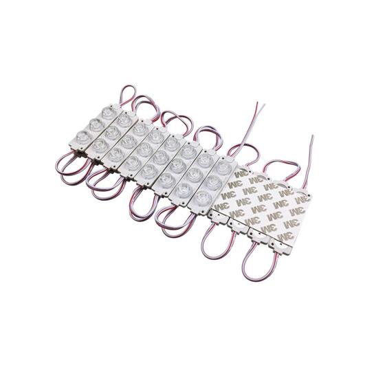 Imagem de Módulo Led 3030 Smd 3 Ip67 Prova D'agua - Branco Quente - 5 Unidades