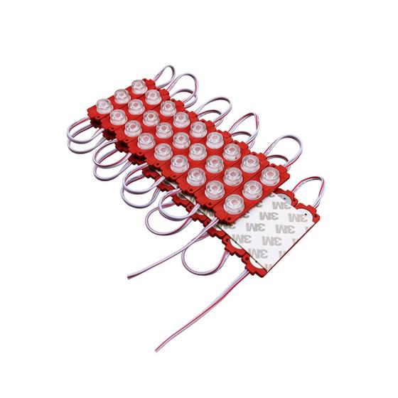 Imagem de Módulo Led 3030 Smd 3 Ip67 Prova D'agua - Vermelho - 20 Unidades