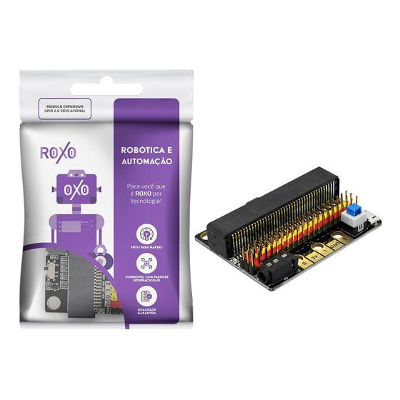 Imagem de Módulo Microbit Expansivo Gpio 2.0 - RoXo