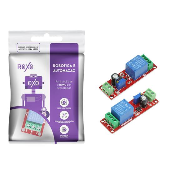 Imagem de Módulo Ne555 Gerador Pulso Frequência Pwm Ajustável 5-12v - RoXo
