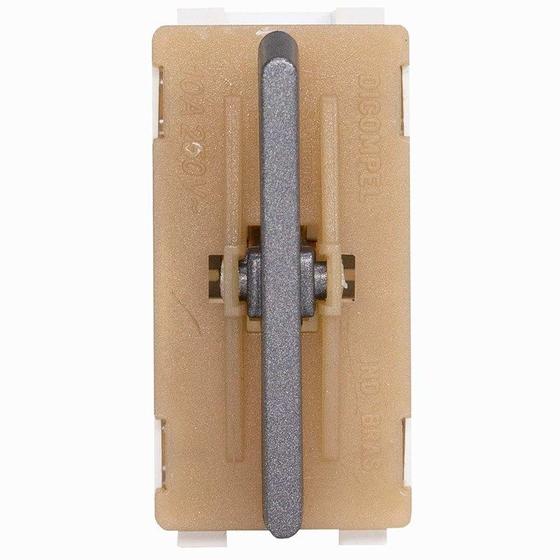 Imagem de Modulo Novara Grafite Interruptor Simples