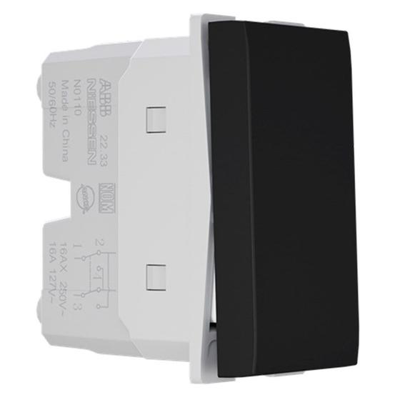 Imagem de Módulo Origen Interruptor Intermediário 16A 250V Preto Abb