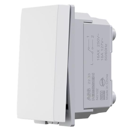Imagem de Módulo Origen Interruptor Paralelo 16A 250V Branco Abb