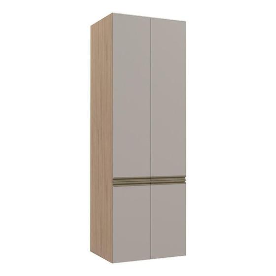 Imagem de Módulo Paneleiro 70cm 4 Portas 100% MDF Cozinha Modulada Gold Robel Hanover/Fendi