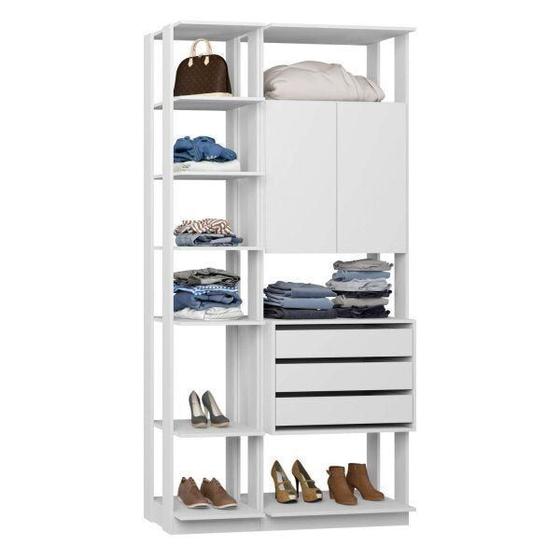 Imagem de Módulo para Closet 2 Portas 3 Gavetas