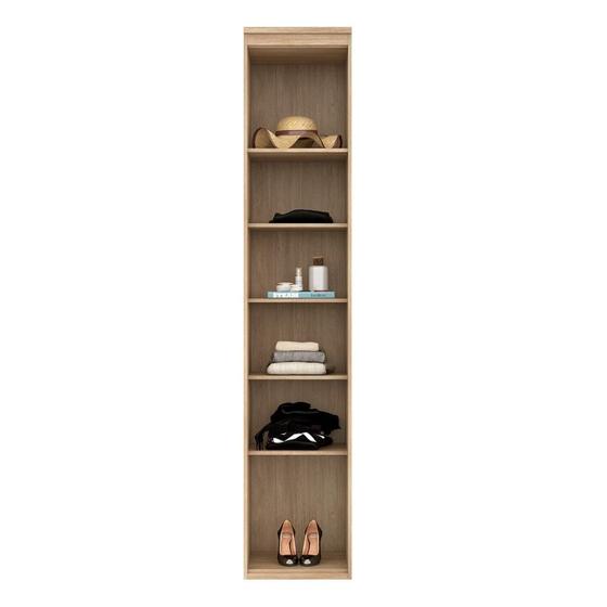 Imagem de Módulo para Closet sem Porta com Prateleira Carvalho
