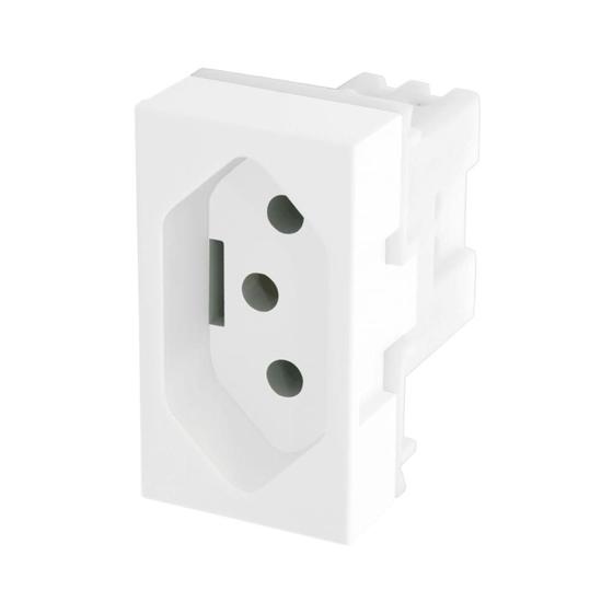 Módulo para tomada 20A 250V Modulare Fame Menor preço em Módulo para tomada 20A 250V Modulare Fame