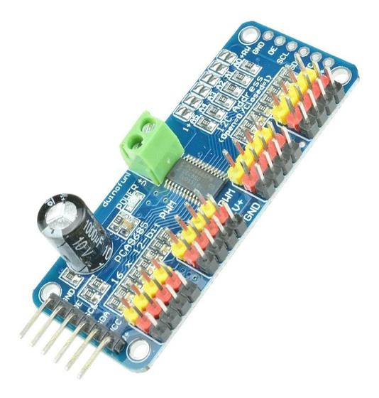 Módulo Pca9685 I2c 16 Canais Pwm Servo Para Arduino Esp8266 Armazém