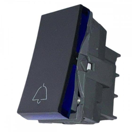 Imagem de Modulo Pial Plus+ 1 Campainha Borne Automatico Preto 611012P