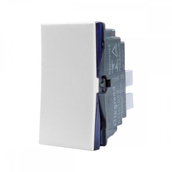 Imagem de Modulo Pial Plus+ 1 Simples 10A. Branco - 611010Bc