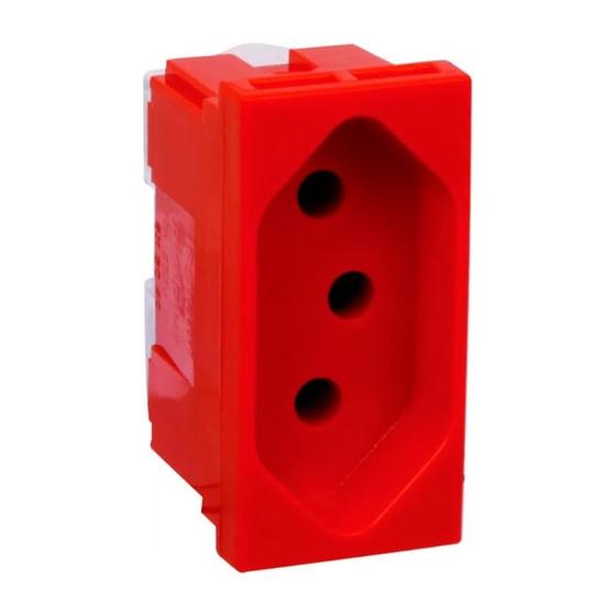Imagem de Modulo Pial Plus Tomada 20A Vermelho