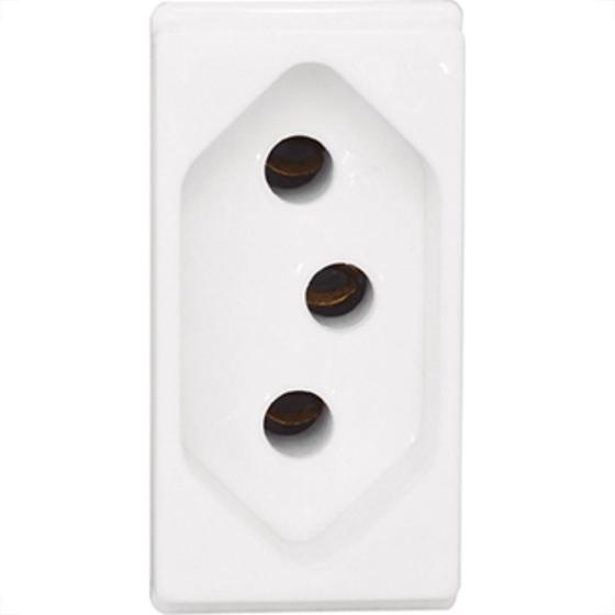 Imagem de Modulo Pial Pop 1Tomada 20A Lg03020 Branco