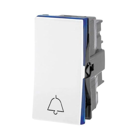 Imagem de Modulo Plus+ Pulsador Campainha Branco Pial