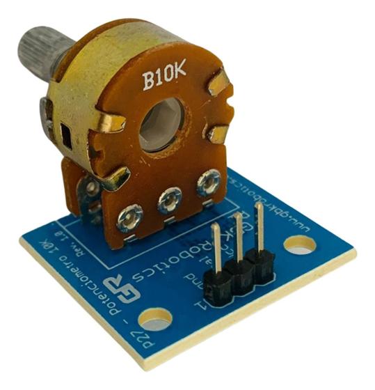 Imagem de Módulo Potenciômetro 10K Gbk P27 Para Arduino